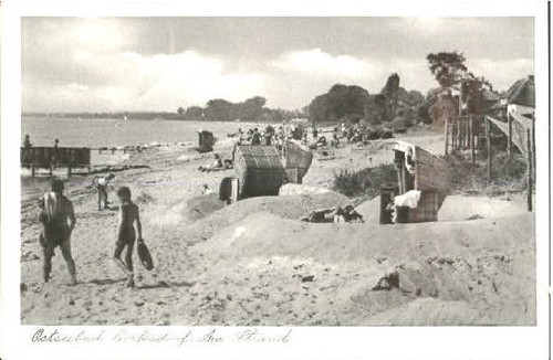 Sierksdorf strand 1955 - x,