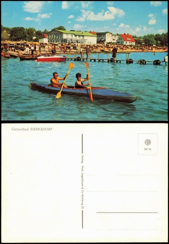 Postcard sierksdorf beach - sierksdorf,