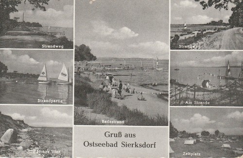 Postcard greetings from - , baltic
