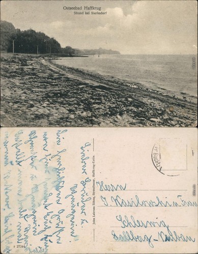 Postcard sierksdorf beach lot - sierksdorf,