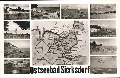 Sierksdorf beach coastal - sierksdorf,