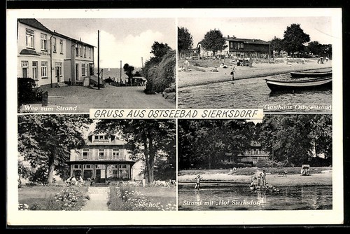Sierksdorf way to - ak, the