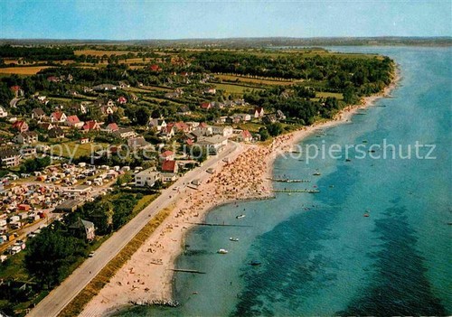 Sierksdorf aerial photo beach - aerial,