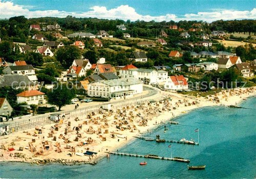 Sierksdorf beach aerial photo - beach,