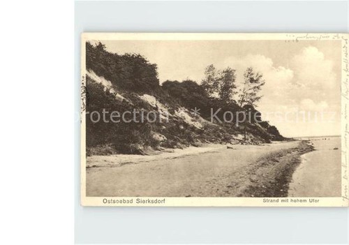 Sierksdorf beach high shore - beach,