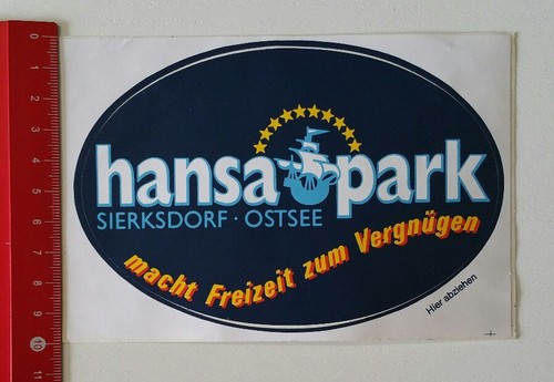 Sticker decal hansapark - sticker/decal:,